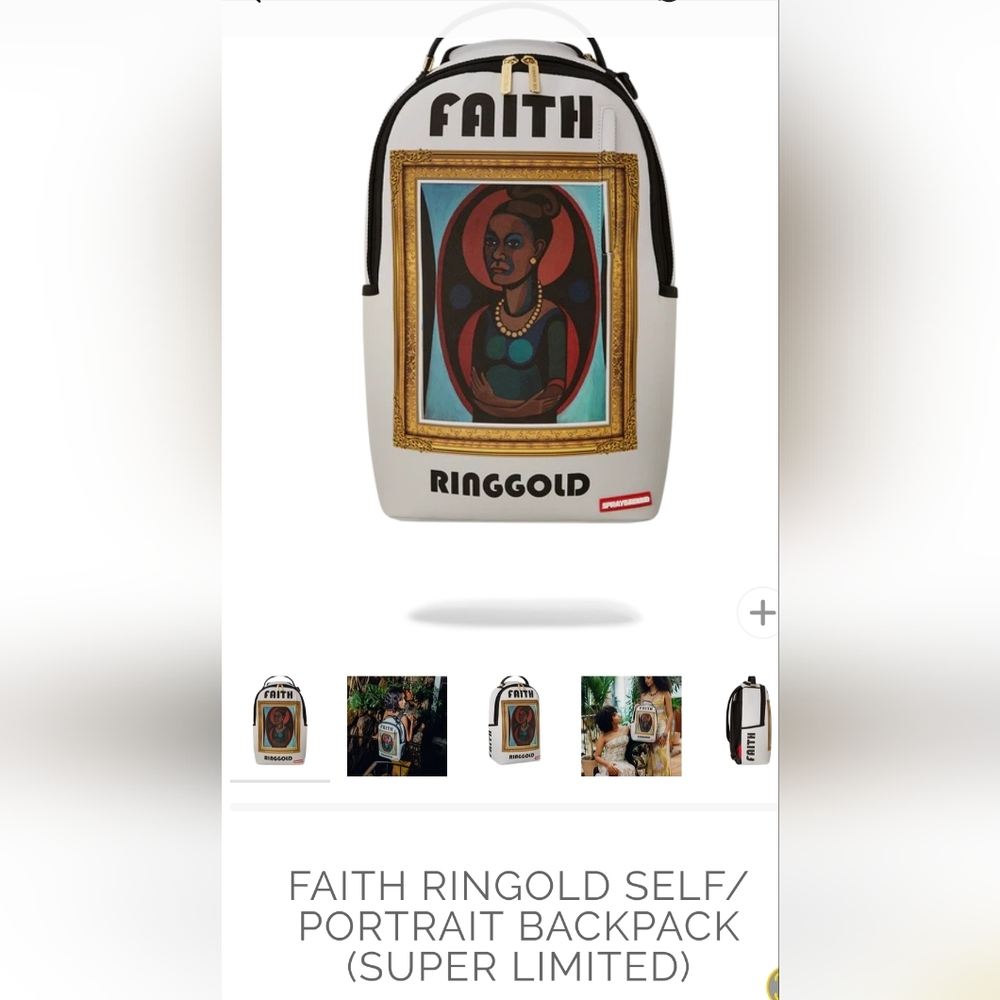 Super Limited Sprayground Faith Ringgold Backpack